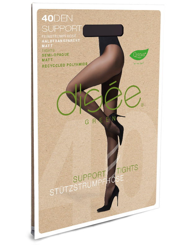 Disee nachhaltige Support Feinstrumpfhose 40Den 1309 - Frau Socke