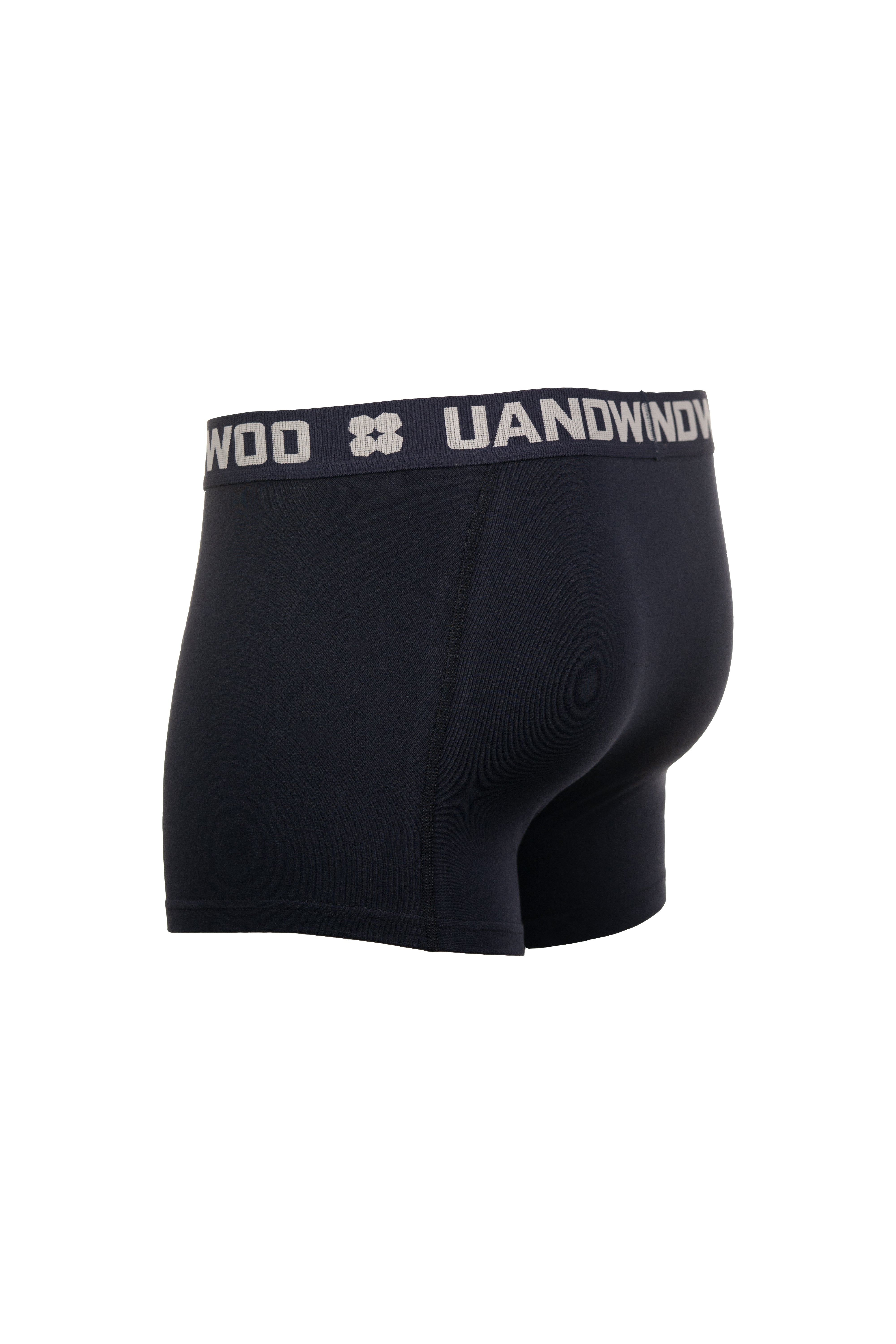 UANDWOO Basic Trunks Retroshorts Boxershorts Herren - Frau Socke