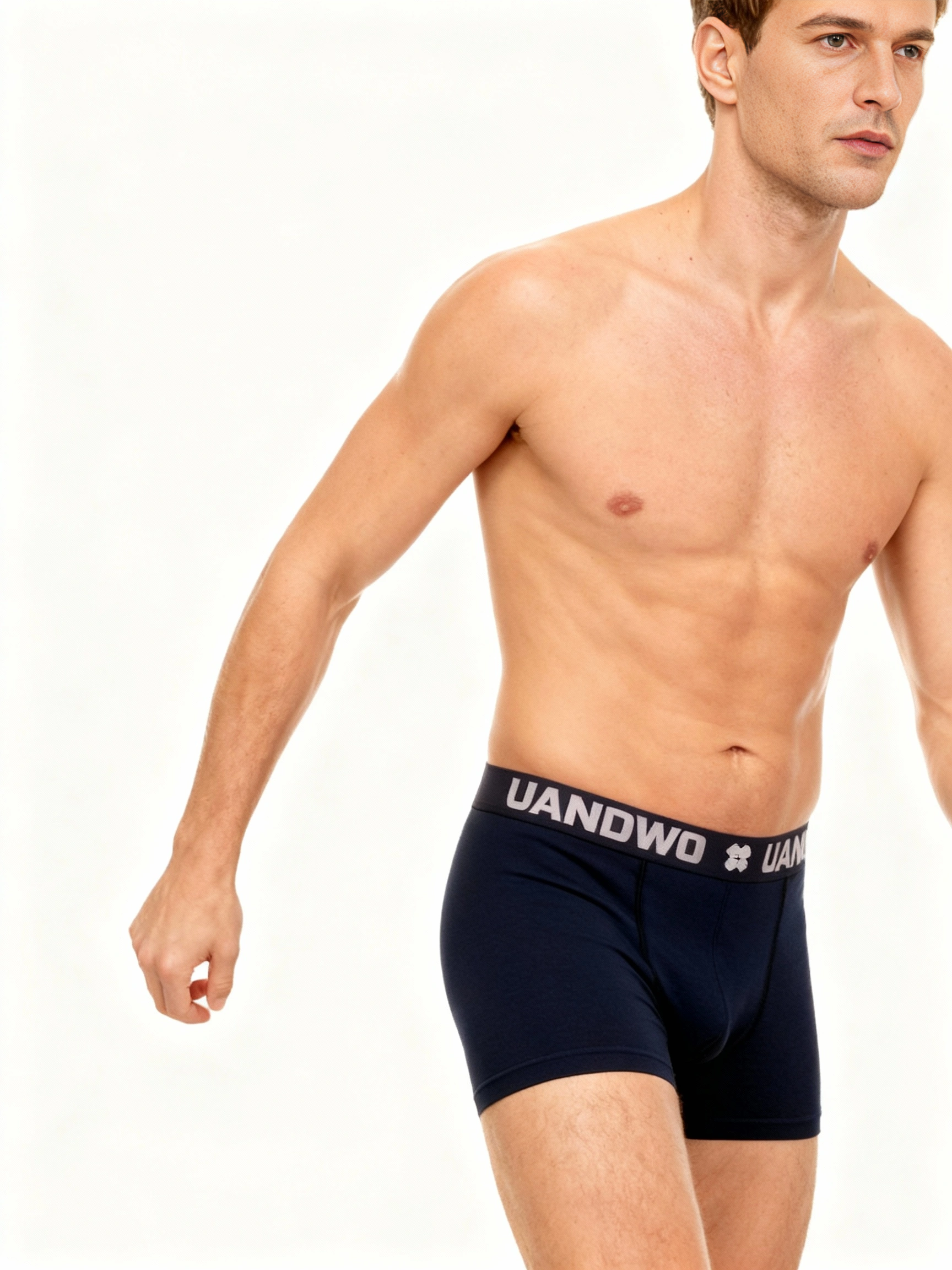 UANDWOO Basic Trunks Retroshorts Boxershorts Herren