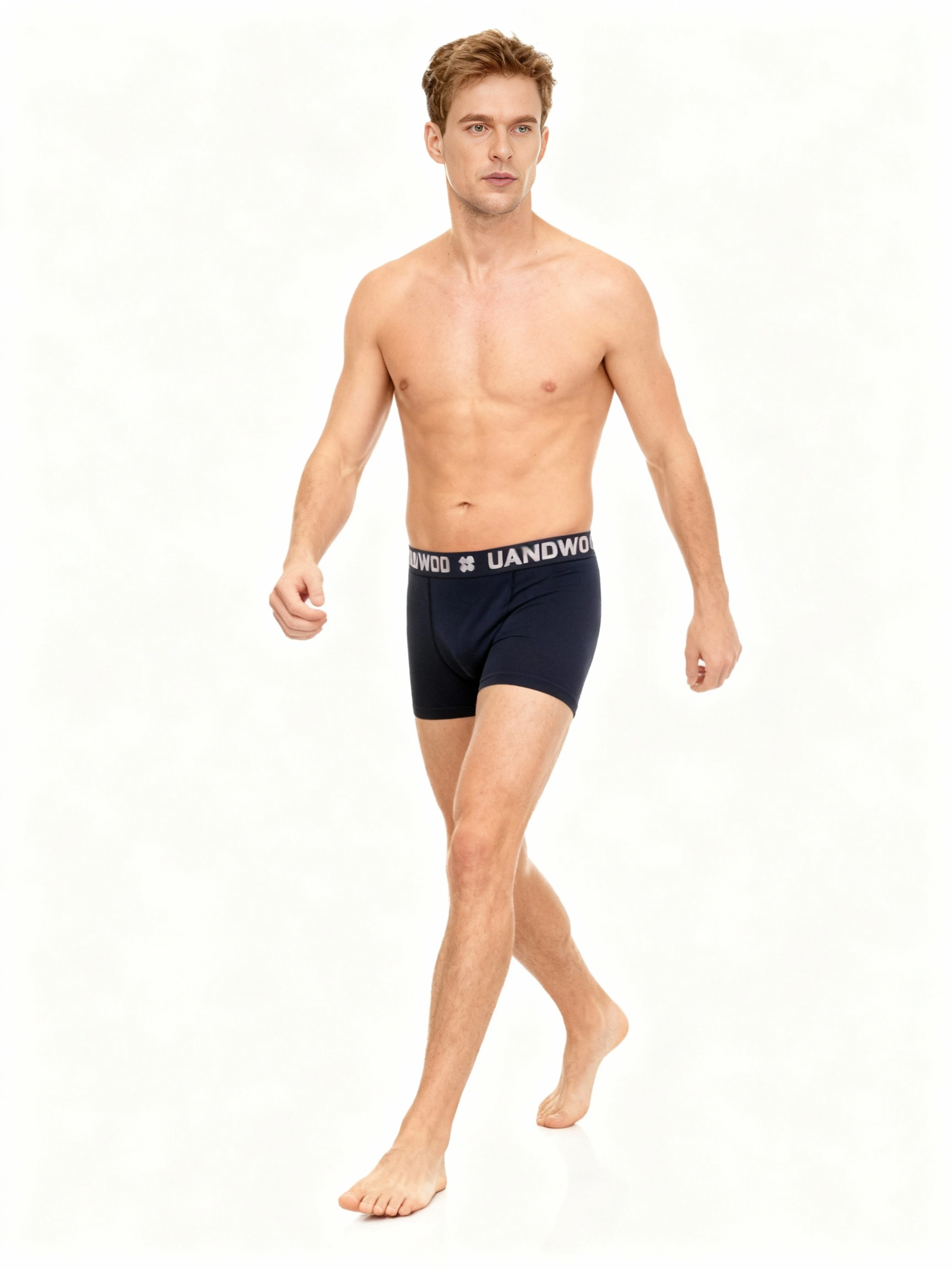 UANDWOO Basic Trunks Retroshorts Boxershorts Herren