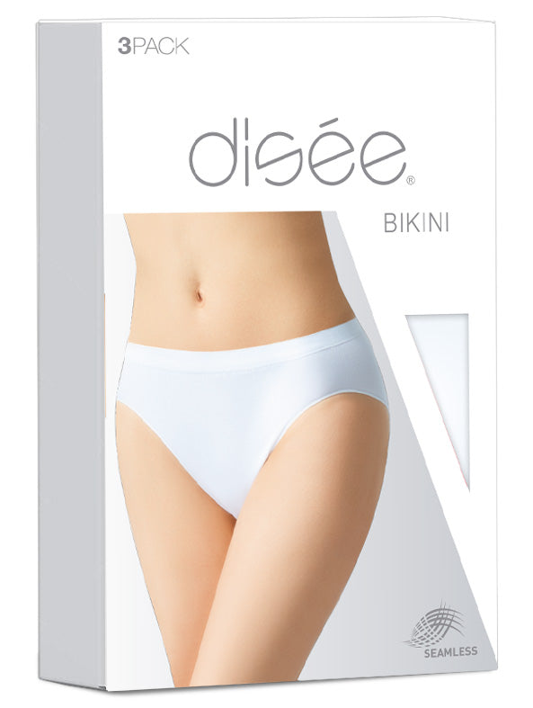 Disee Damenslip weiß 3er Pack - Frau Socke