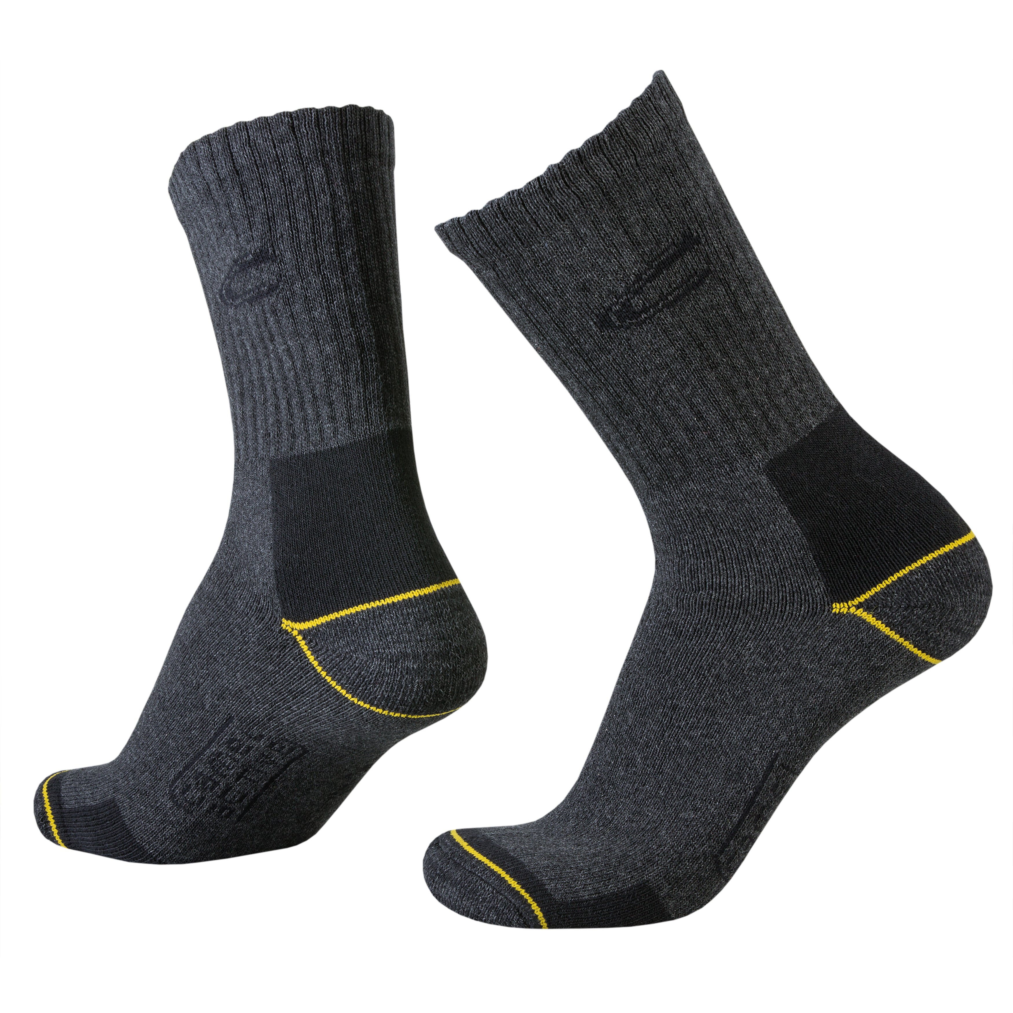 Camel Active Arbeitssocken Bio-Baumwolle schwarz Doppelpack - Frau Socke