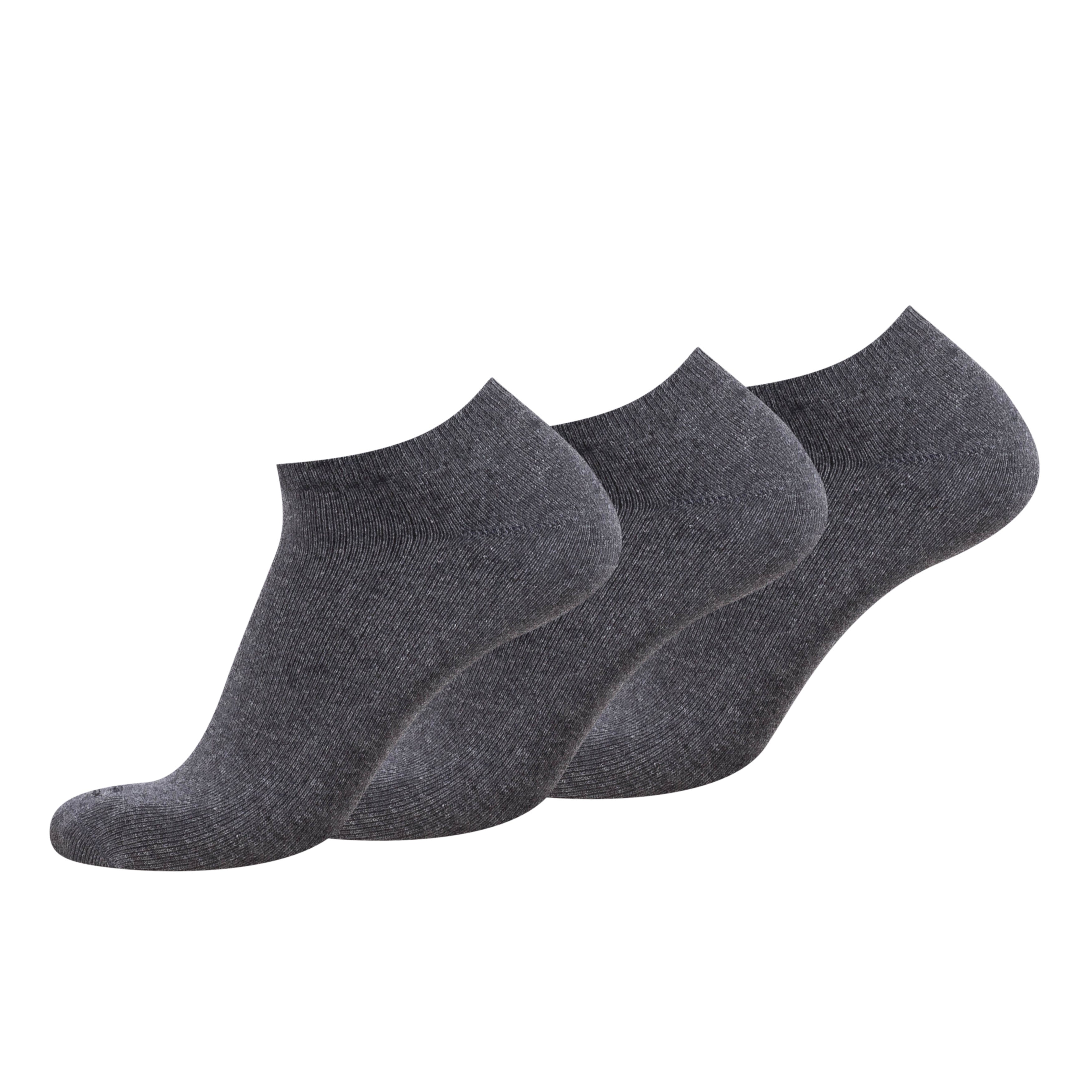 Camel Active kurze Bio-Baumwolle Sneaker Socken 3er Pack - Frau Socke