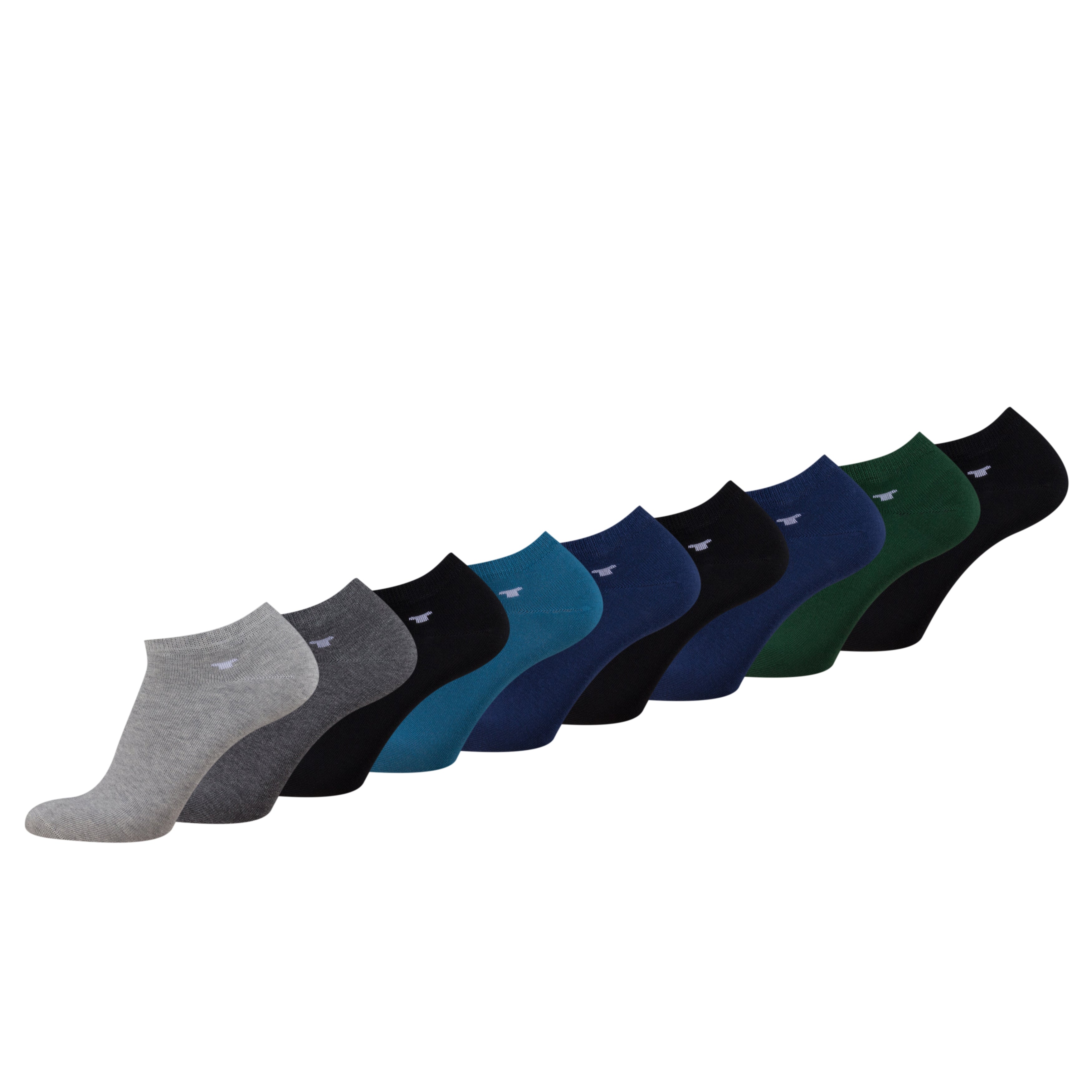 Tom Tailor Herren kurze Socken 9er Pack Mixed 9451Z - Frau Socke