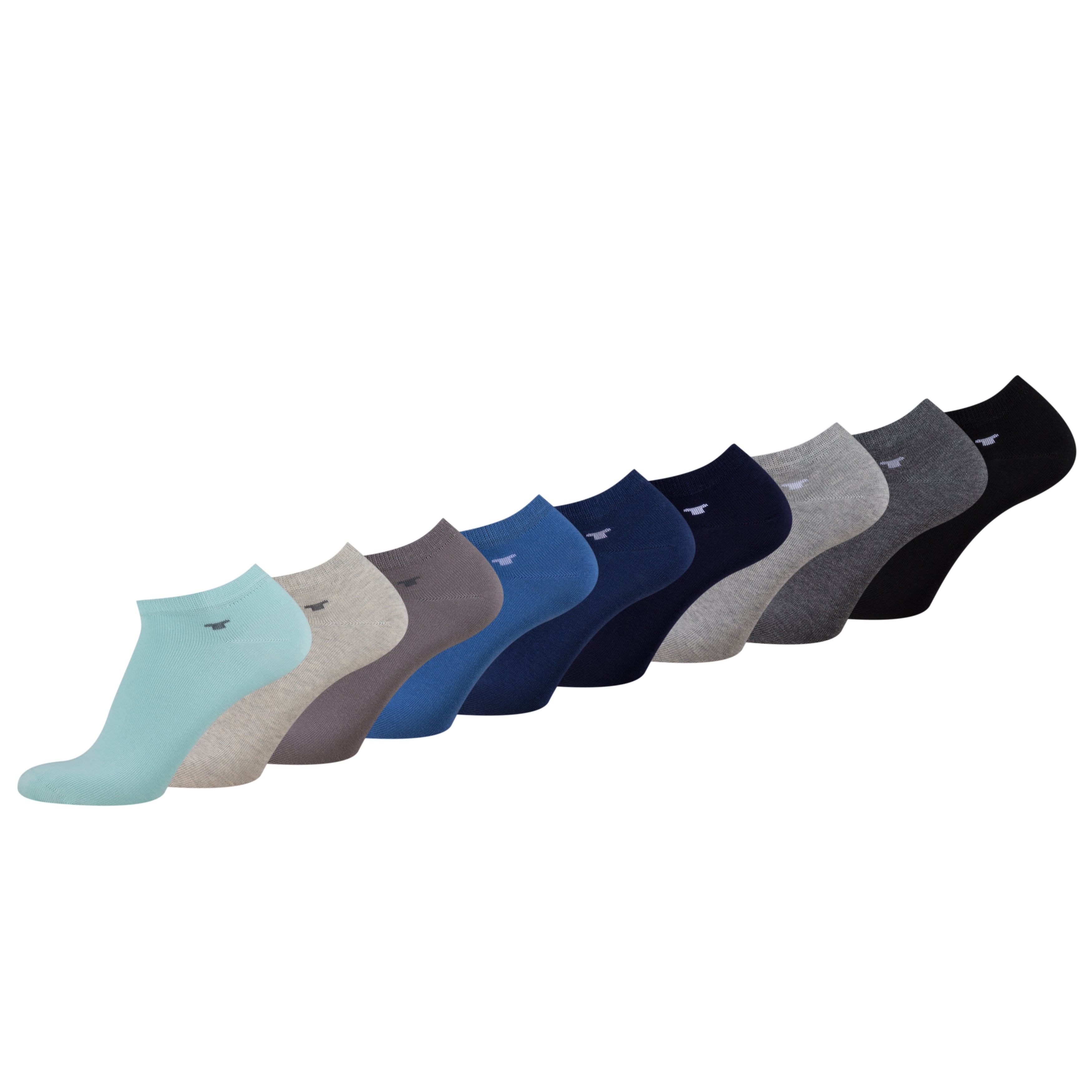 Tom Tailor Herren kurze Socken 9er Pack Mixed 9451Z - Frau Socke