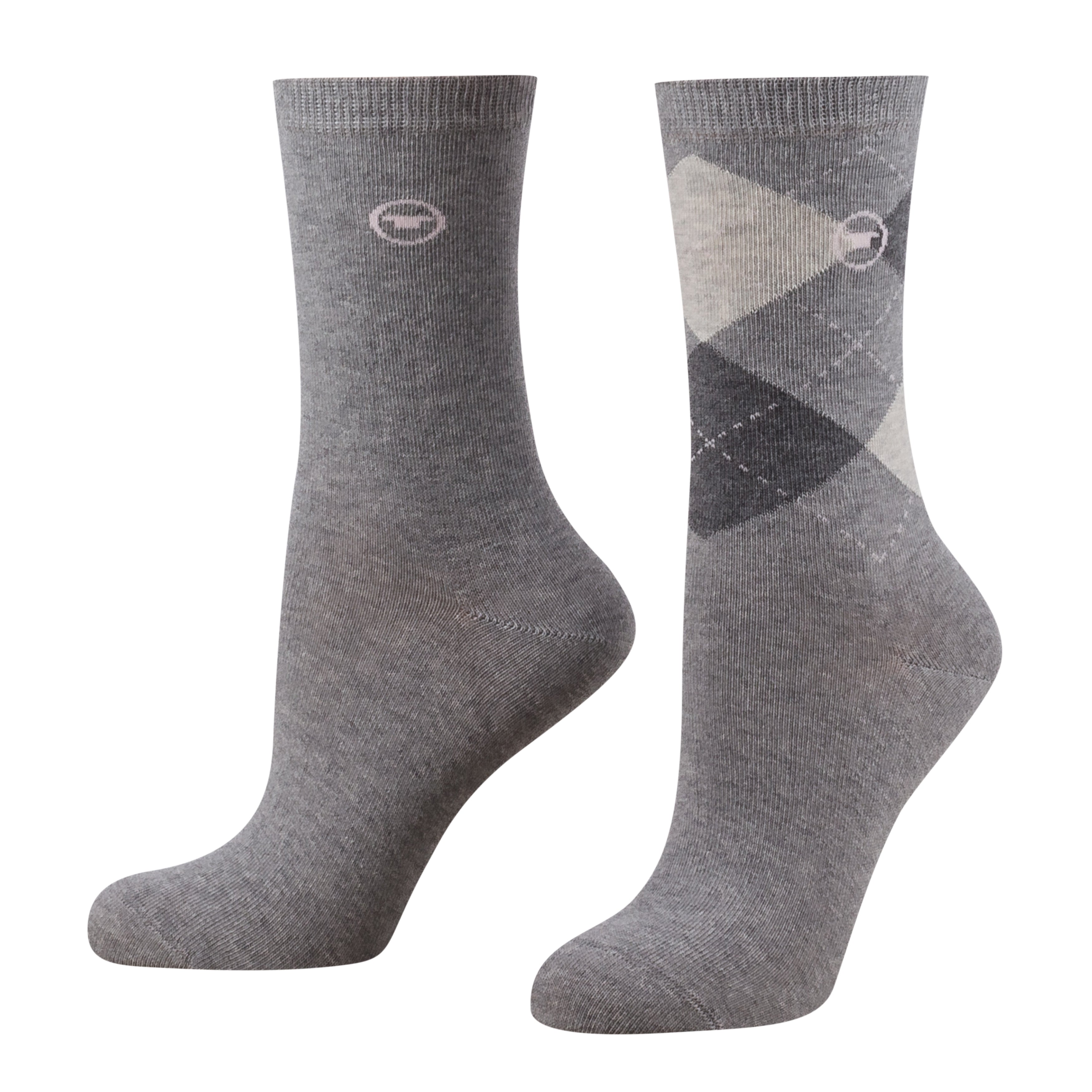 Tom Tailor Damen Socken 2er Pack fürs Büro - Frau Socke