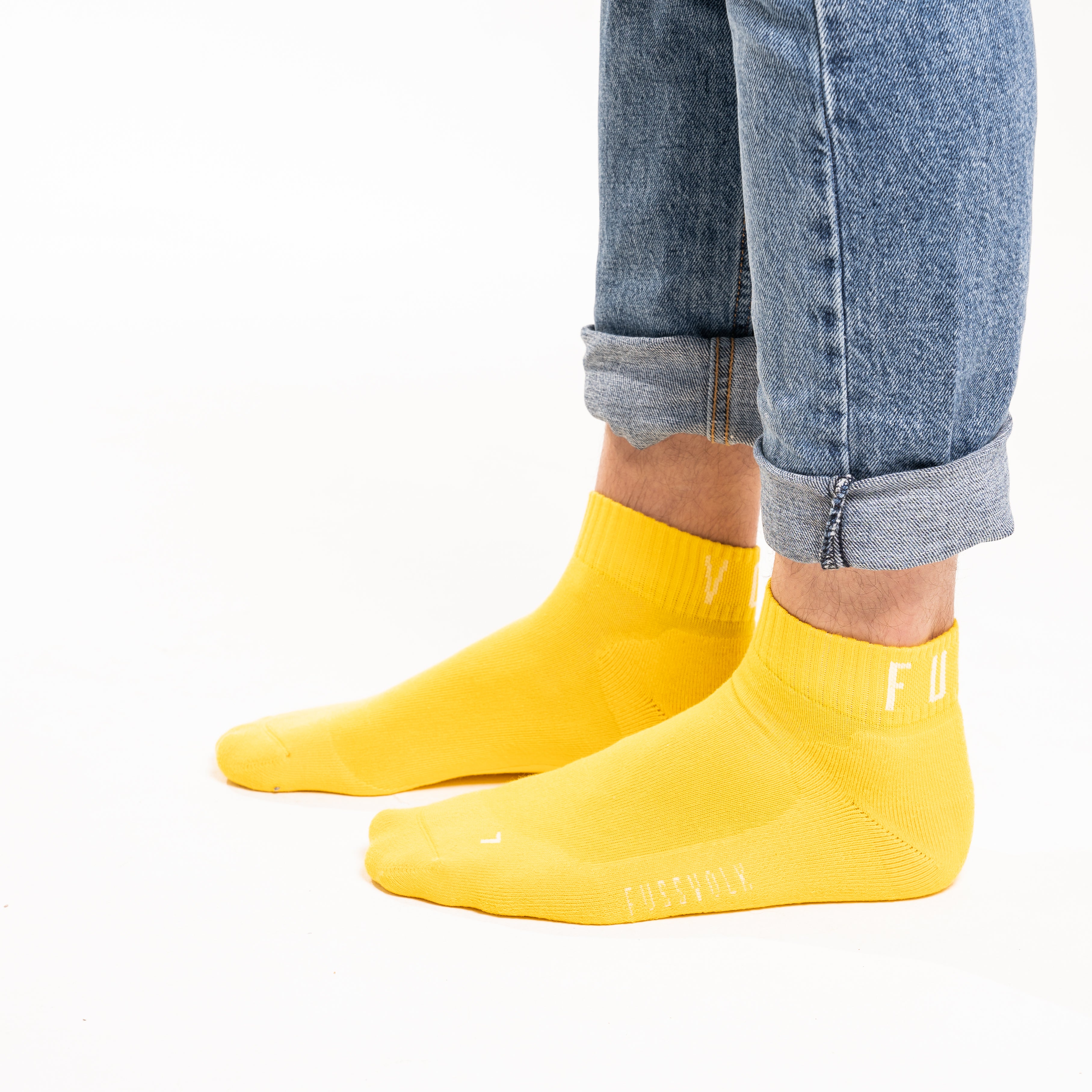FUSSVOLK Bio-Socken kurzer Schaft farbig