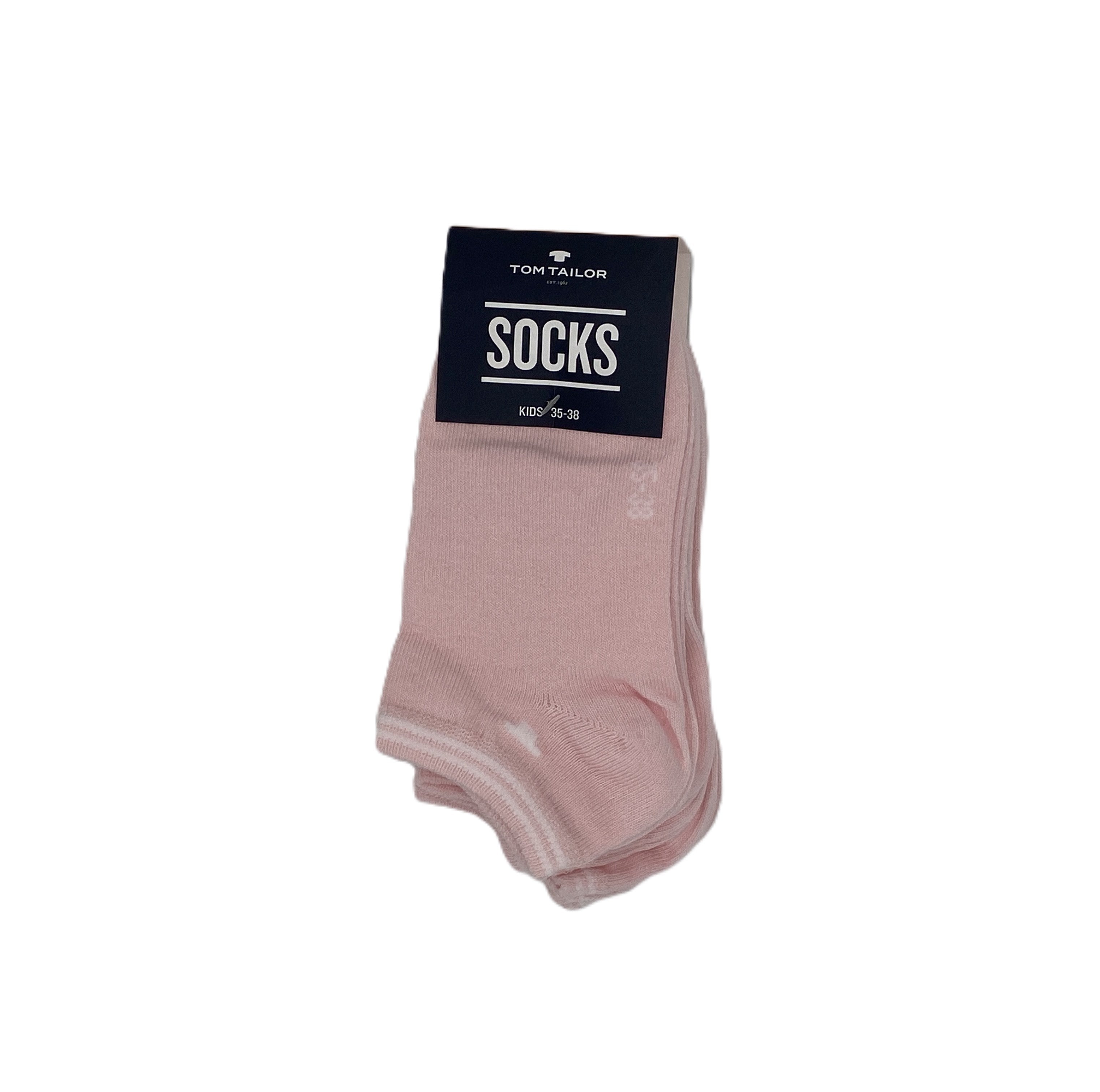 Tom Tailor kurze Kindersocken Sneakersocken pink rosa 8er - Frau Socke