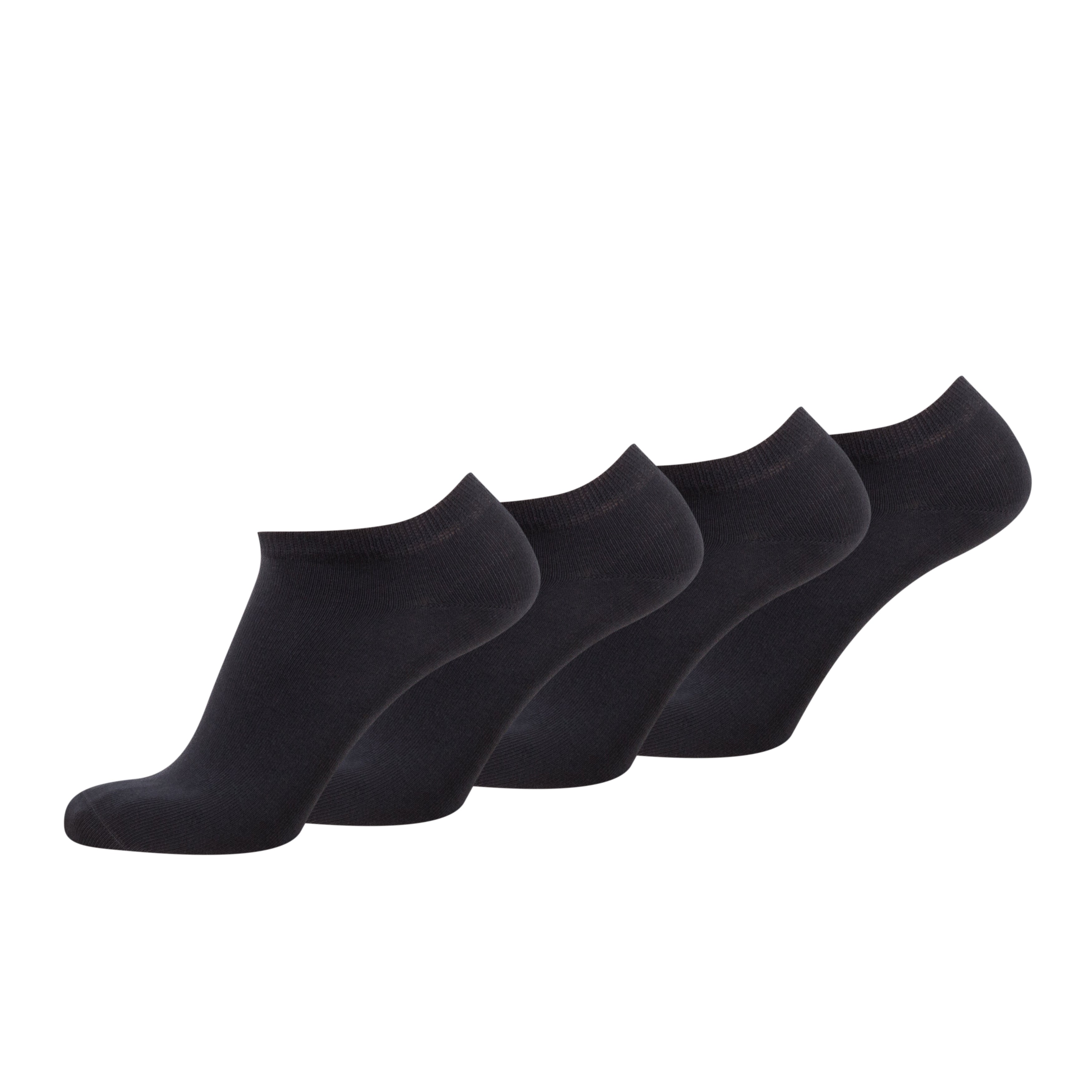 Tom Tailor Sneaker Socken schwarz 4er Pack - Frau Socke