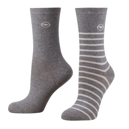 Tom Tailor Damen Socken 2er Pack - Frau Socke