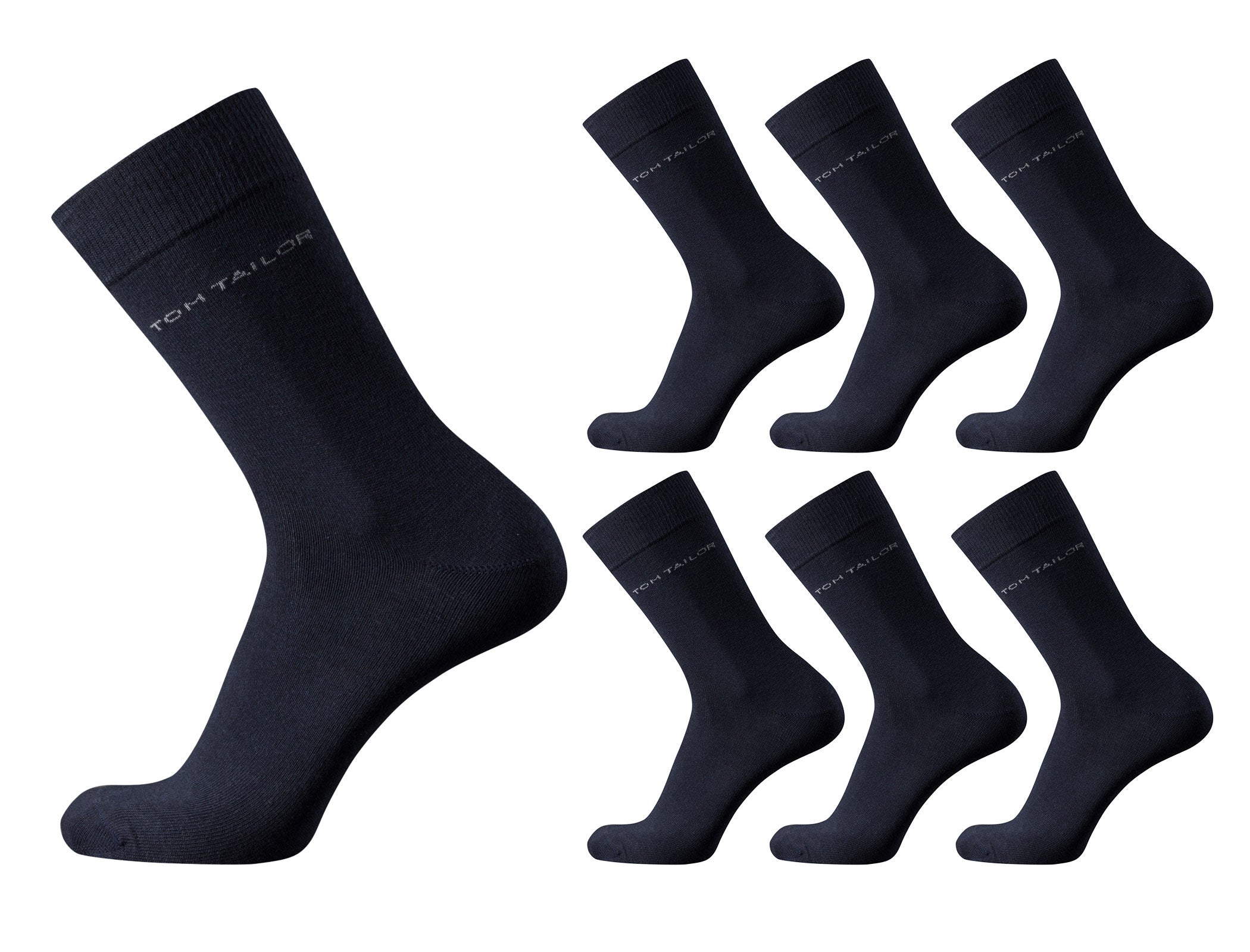 Tom Tailor Herren Socken 6er Pack dunkelblau - Frau Socke