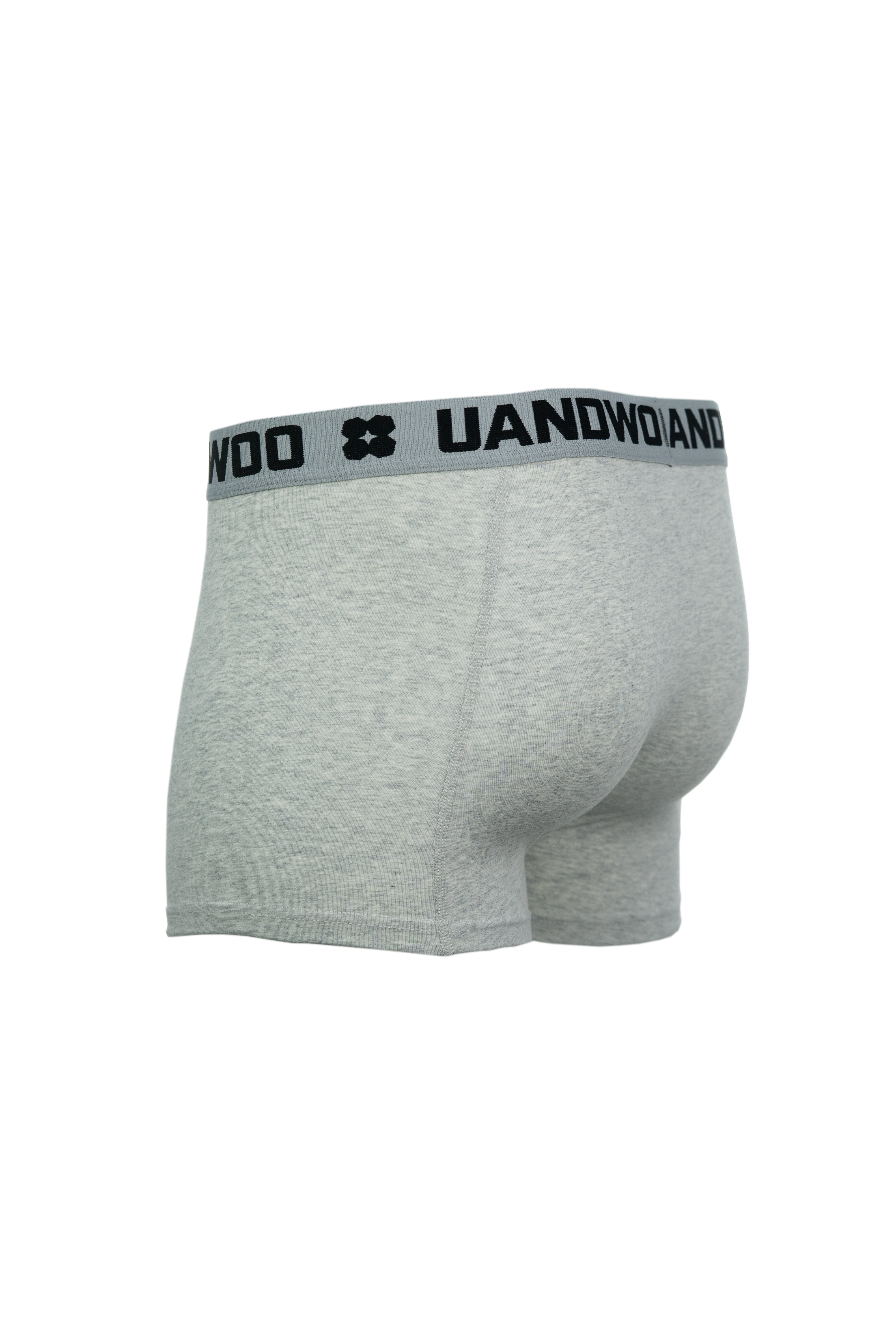 UANDWOO Basic Trunks Retroshorts Boxershorts Herren - Frau Socke