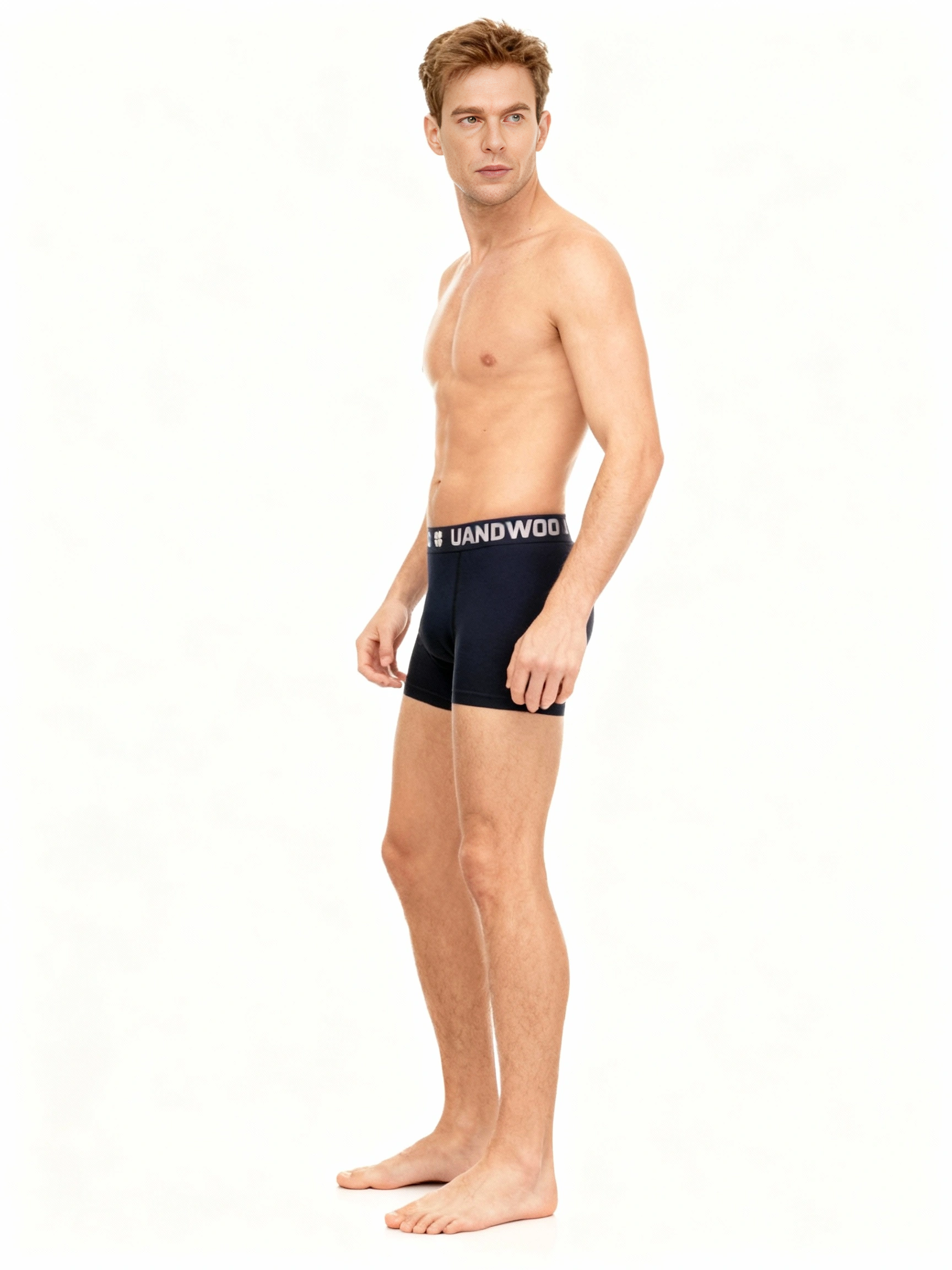 UANDWOO Basic Trunks Retroshorts Boxershorts Herren