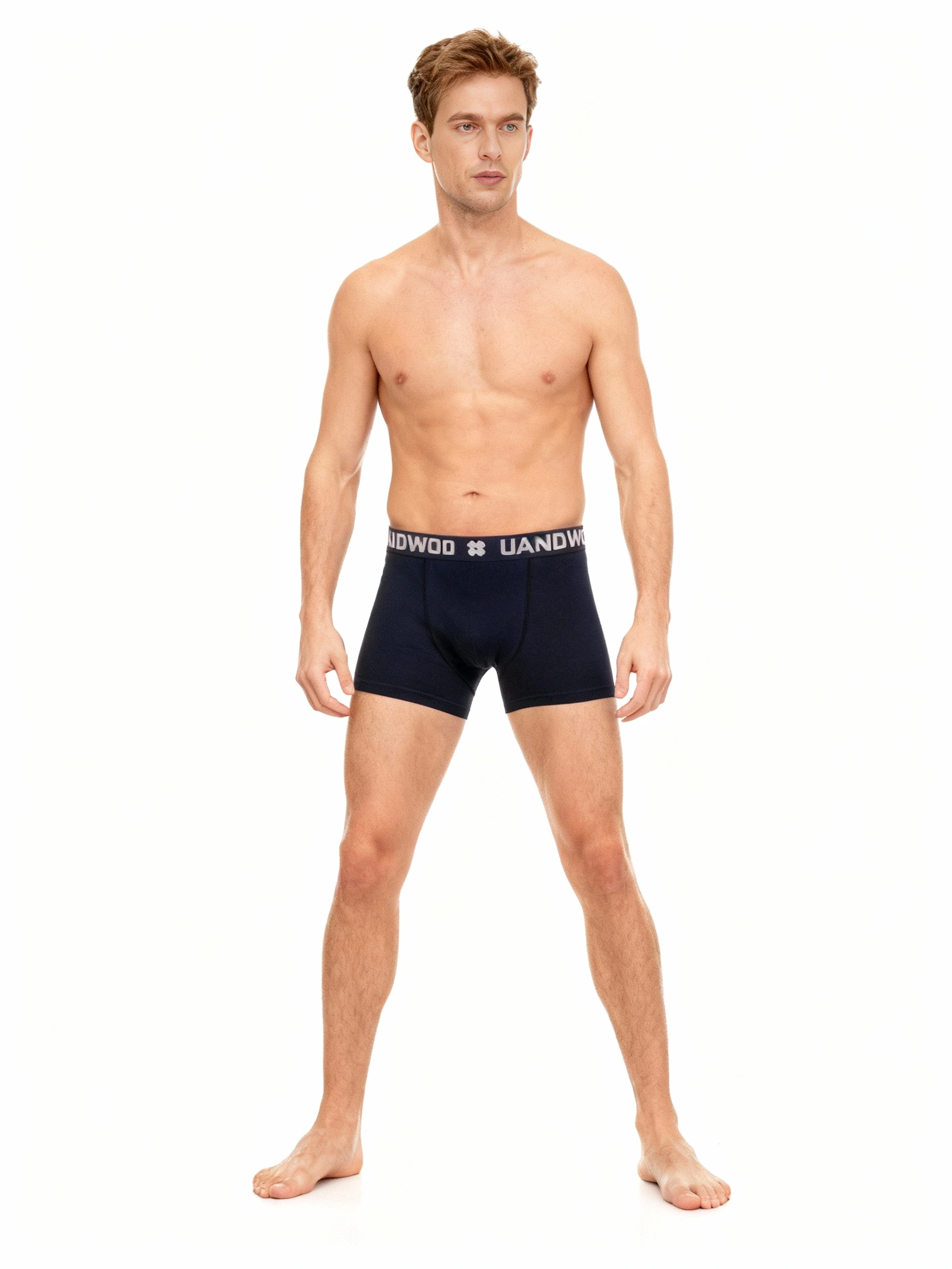 UANDWOO Basic Trunks Retroshorts Boxershorts Herren