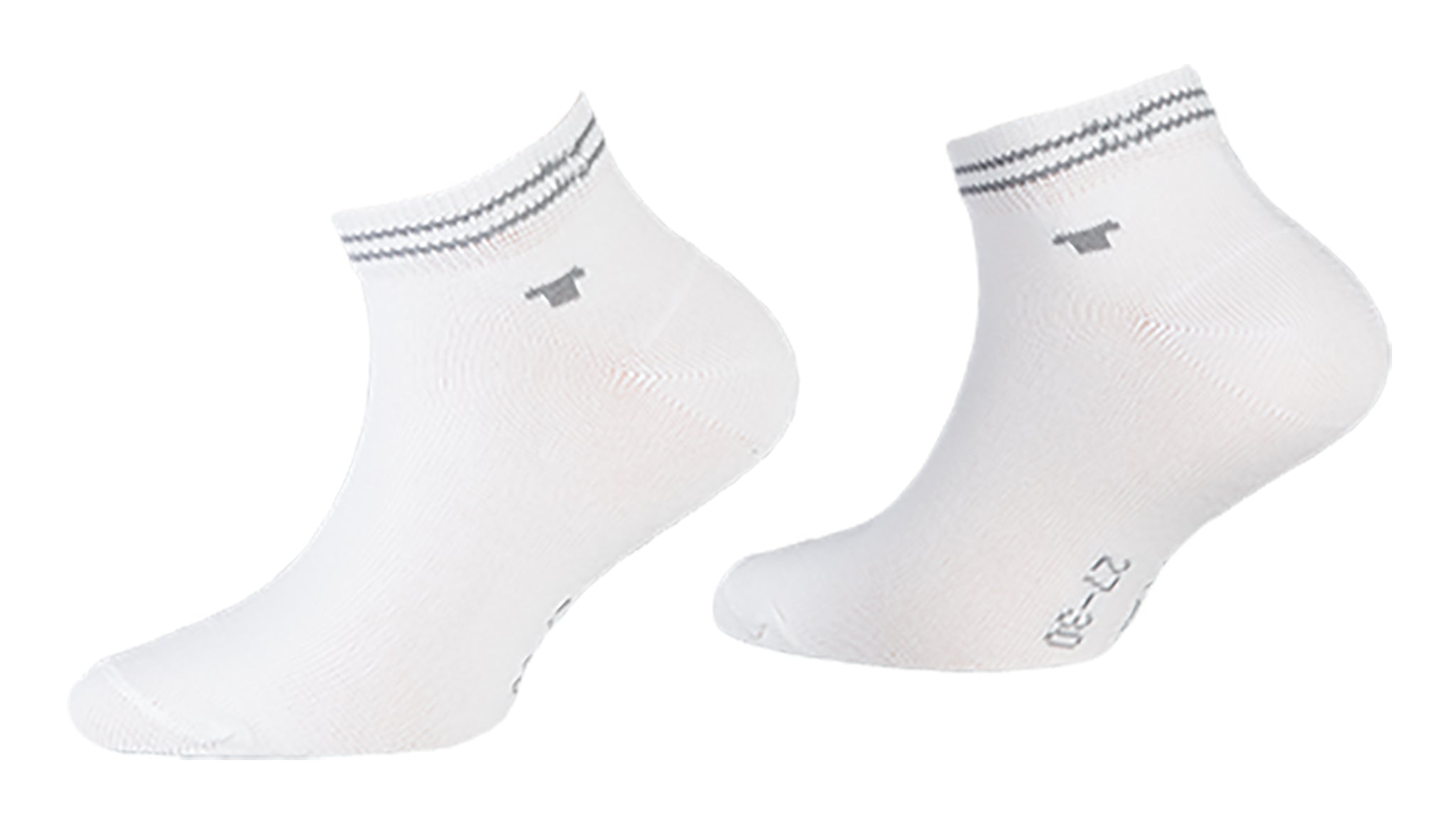 Tom Tailor kurze Kindersocken Sneakersocken weiß 8er Pack - Frau Socke