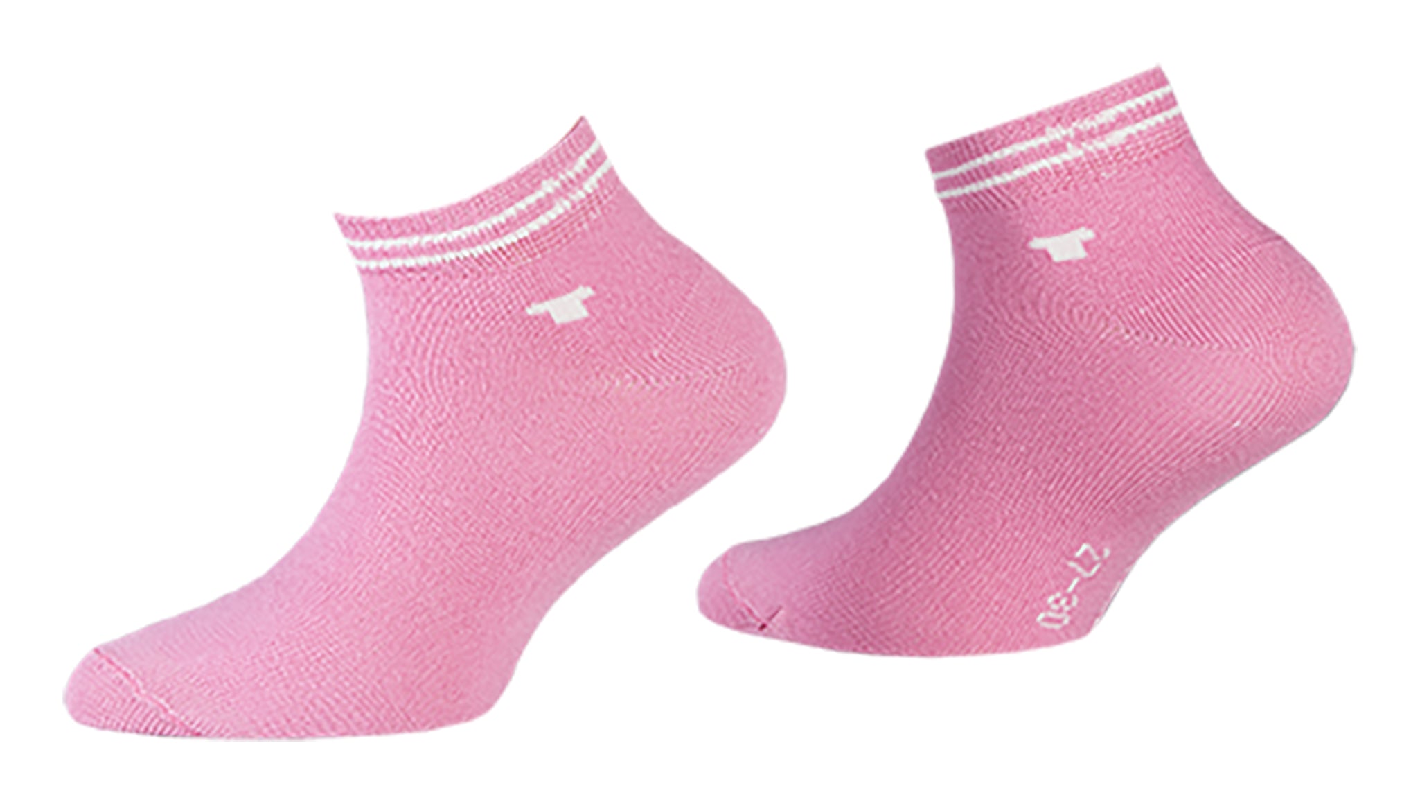 Tom Tailor kurze Kindersocken Sneakersocken pink rosa 8er - Frau Socke