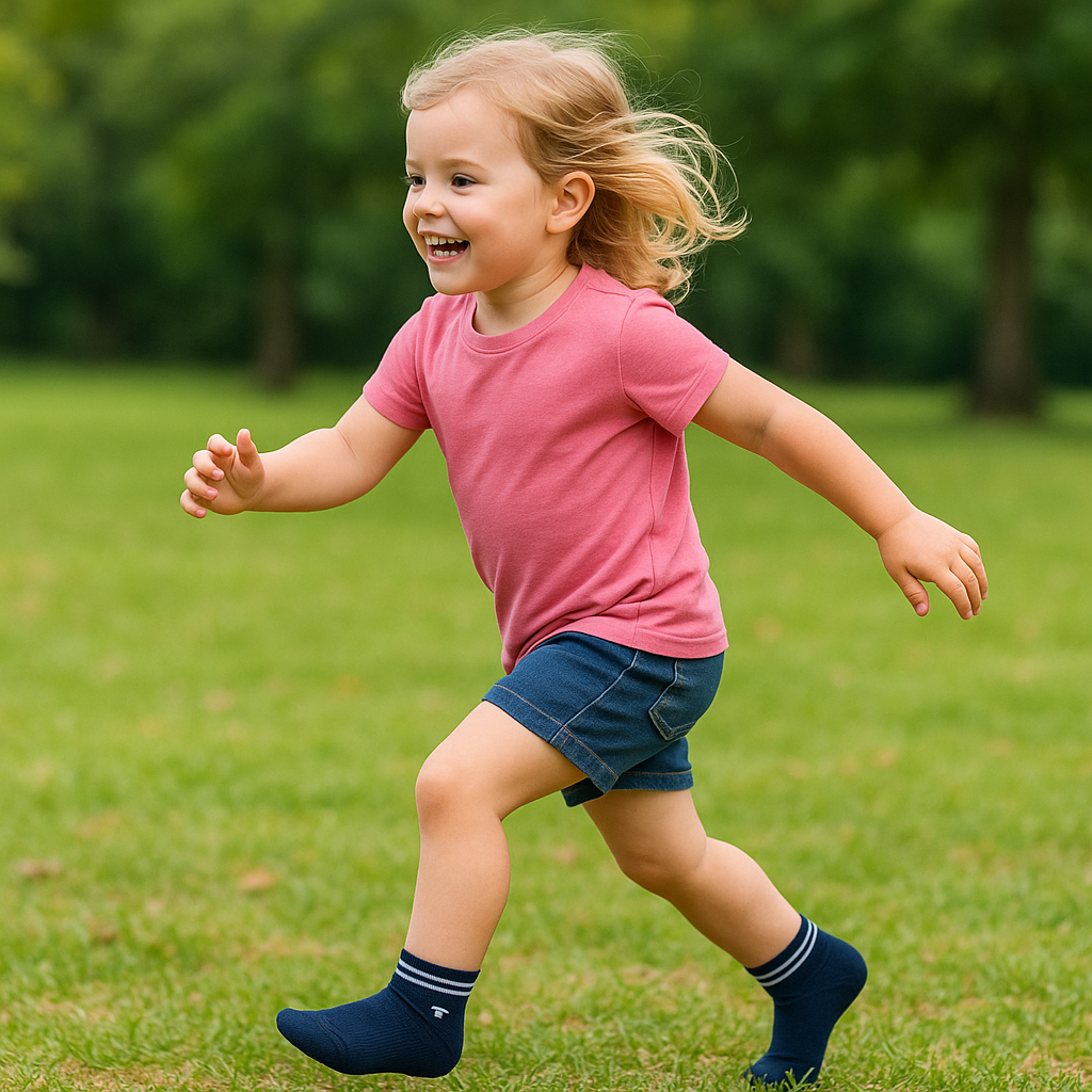 Tom Tailor kurze Kindersocken Sneakersocken blau 8er