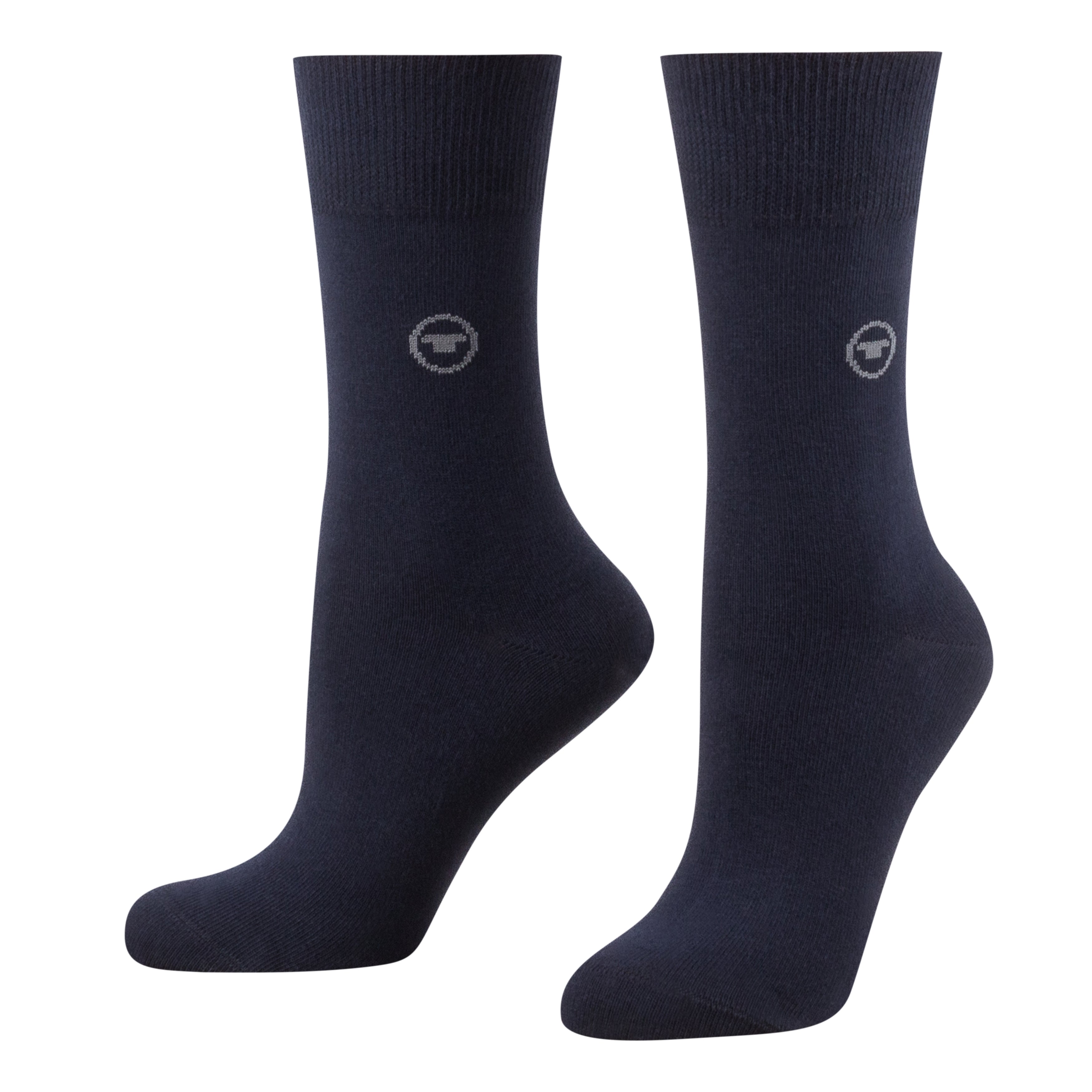 Tom Tailor Damen Socken Komfortbund 3er Pack Uni 9703 Büro - Frau Socke