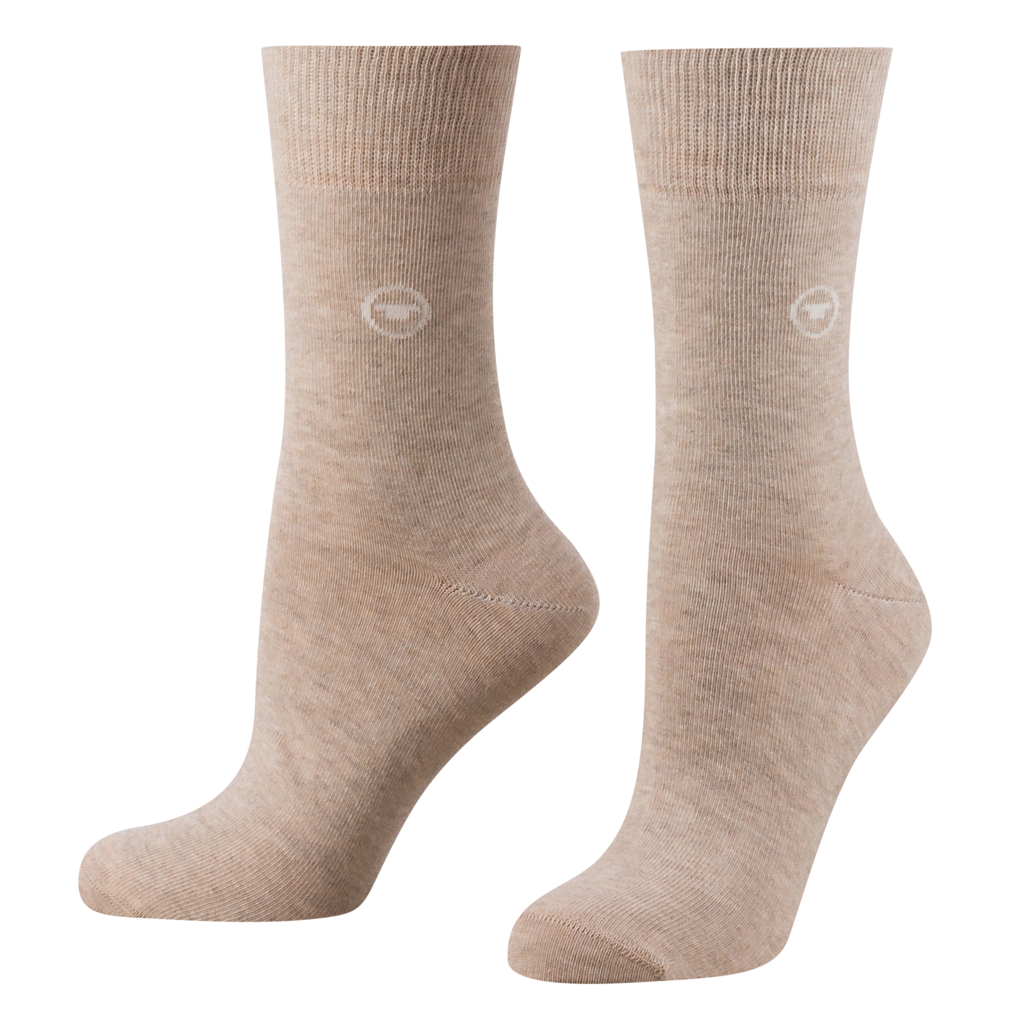 Tom Tailor Damen Socken Komfortbund 3er Pack Uni 9703 Büro - Frau Socke