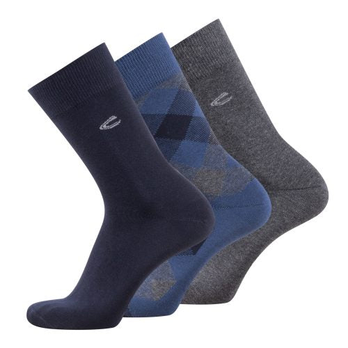 Camel Active Organic-Socken 3er Geschenkbox Indigo mixed - Frau Socke