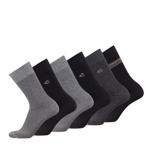 Camel Active lange Bio-Baumwollsocken 6er Pack - Frau Socke