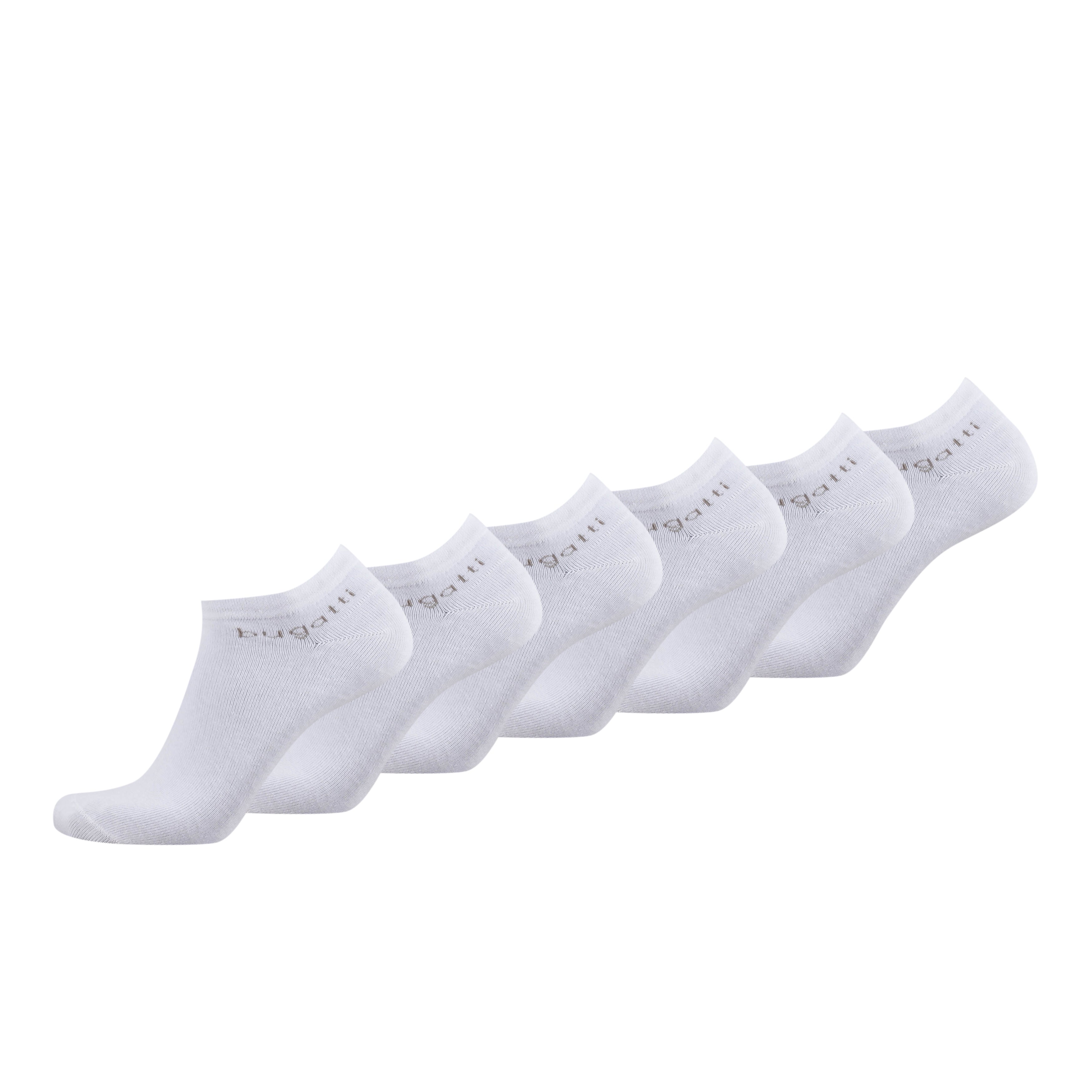 bugatti kurze Socken Sneakersocken 6er Pack