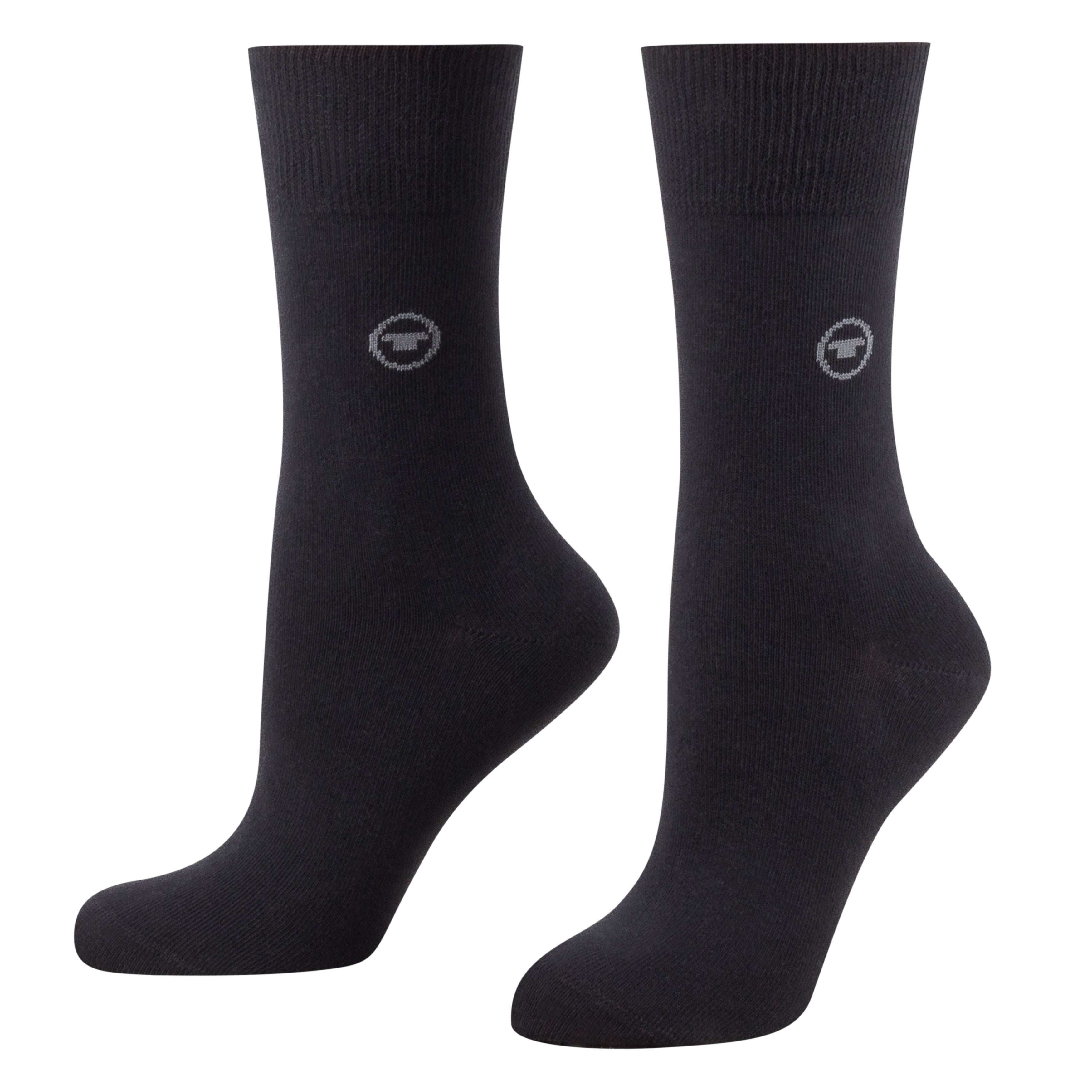 Tom Tailor Damen Socken Komfortbund 3er Pack Uni 9703 Büro