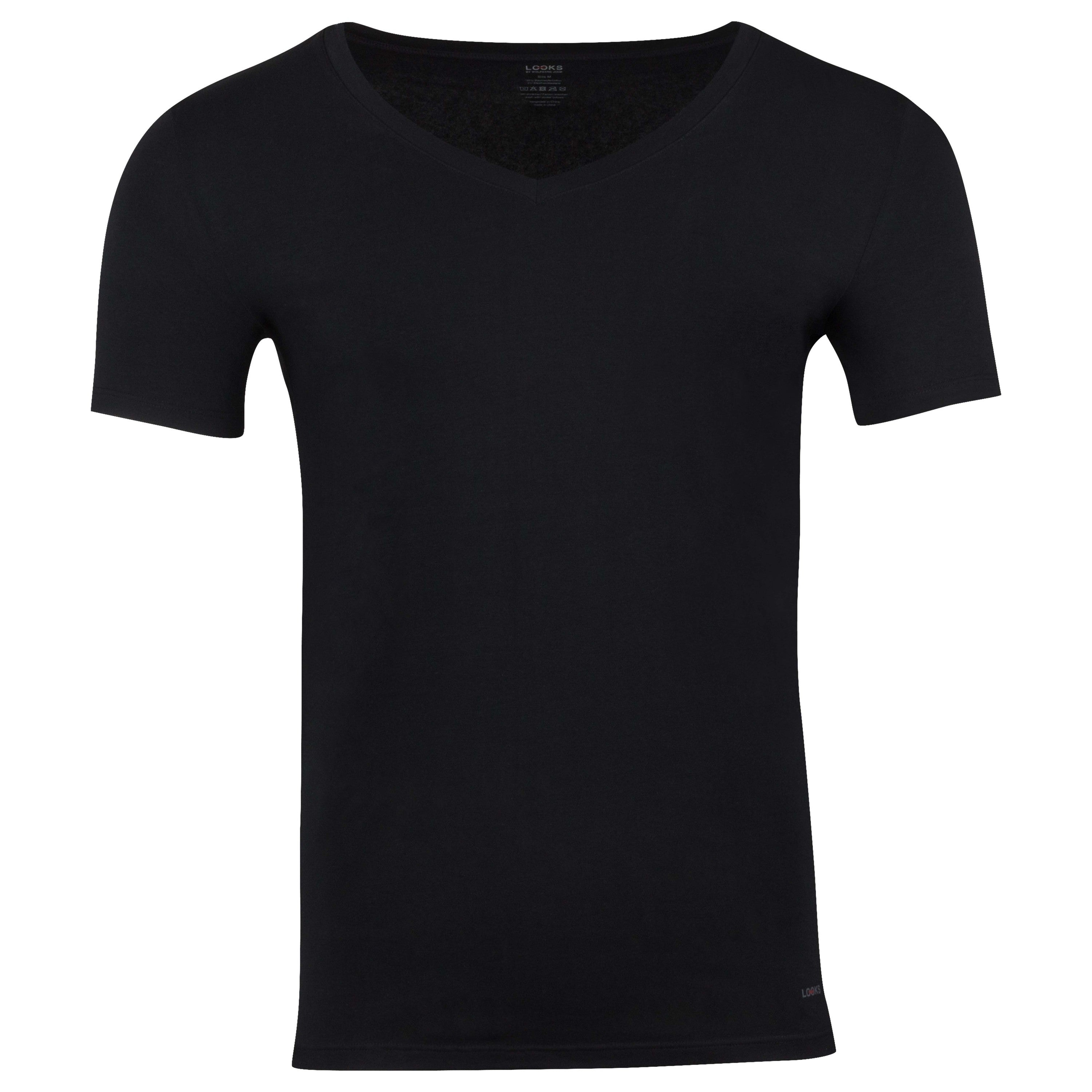 LOOKS T-Shirt Undershirt schwarz - Frau Socke